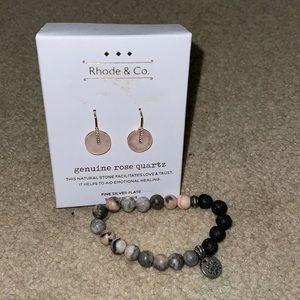Earrings and Bracelet Set